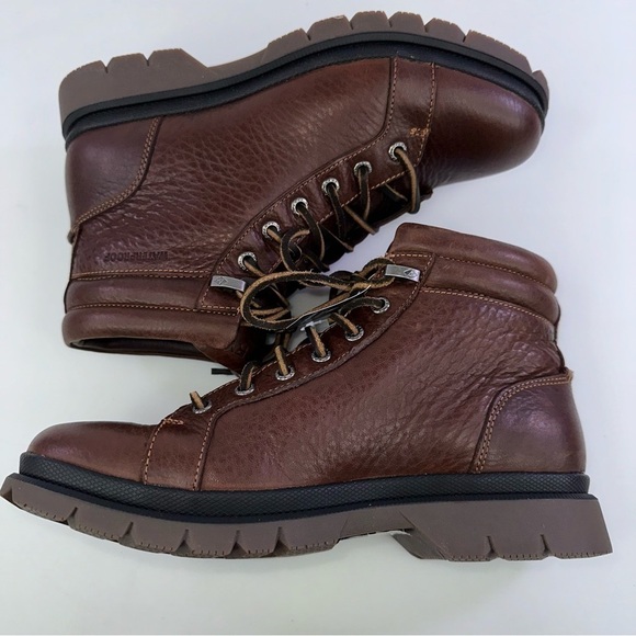 Sperry Mens Watertown LTT Waterproof Outdoor Boots Brown Leather Tan Size 7 main image 9